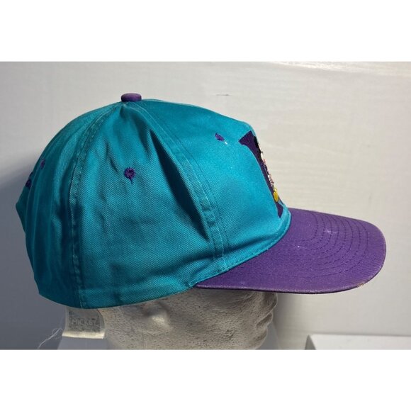 Mickey Mouse Hat Teal & Purple Baseball Cap Embroidered Disney Unlimited - Picture 3 of 11